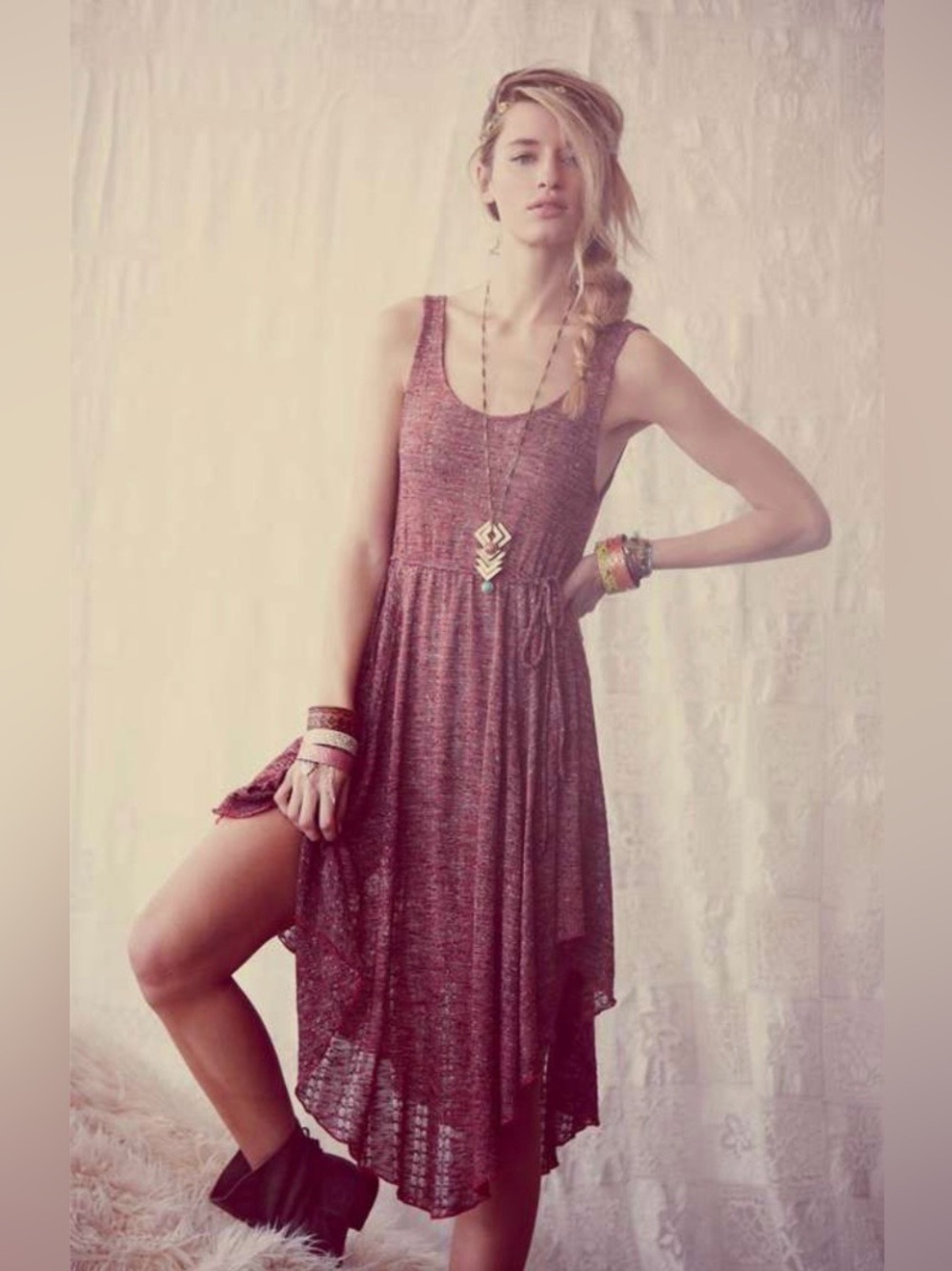 Free People Beach Starry Night Dress